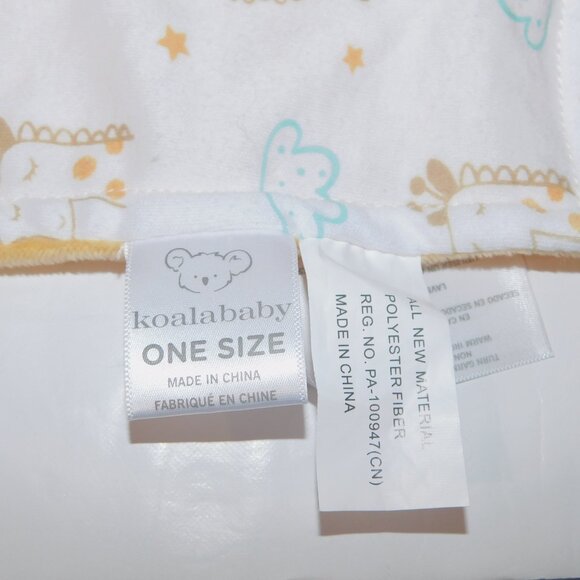Koala Baby White Yellow Giraffe Security Blanket Baby lovey nunu Soother - Picture 6 of 7